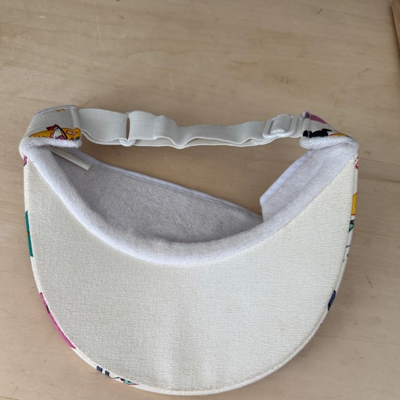 Disney Vintage 70's/80's Mickey Mouse Gang Beachy Hawaii Visor - Picture 3 of 6